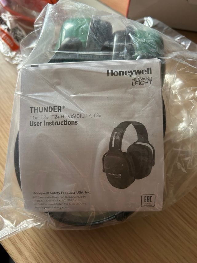 Honeywell Howard Leight Thunder T1 - Protección Au