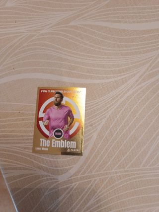 Cromo Messi Panini FIFA