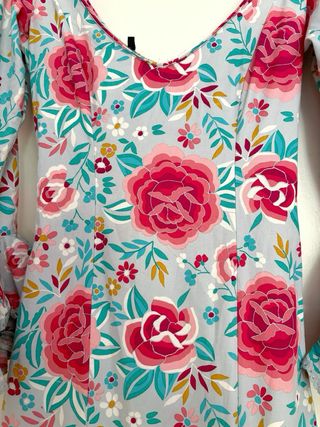 Traje gitana estampado