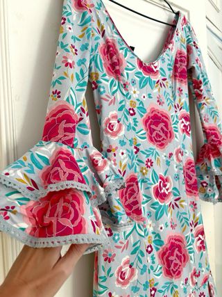 Traje gitana estampado