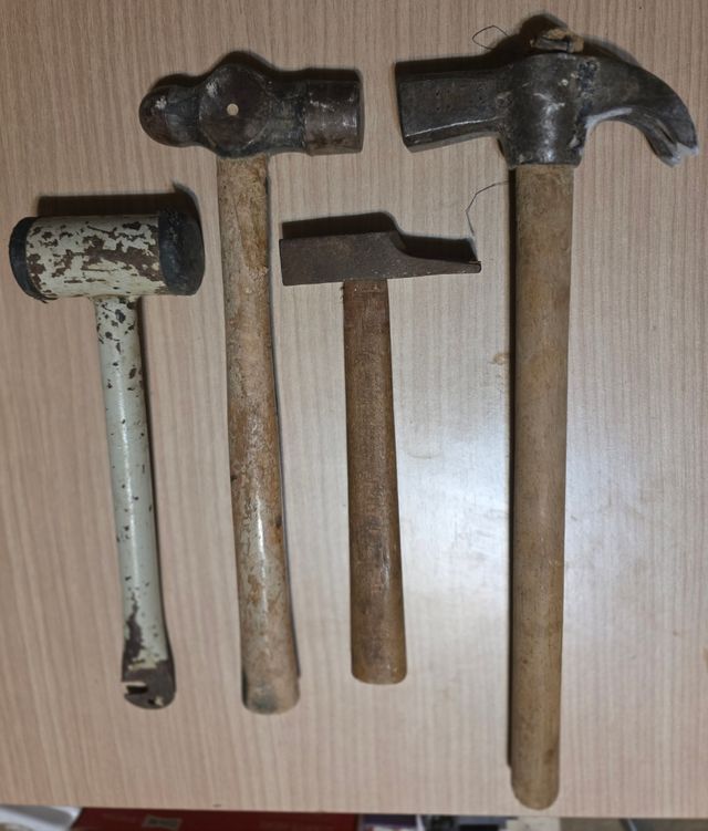 Variadas herramientas usadas