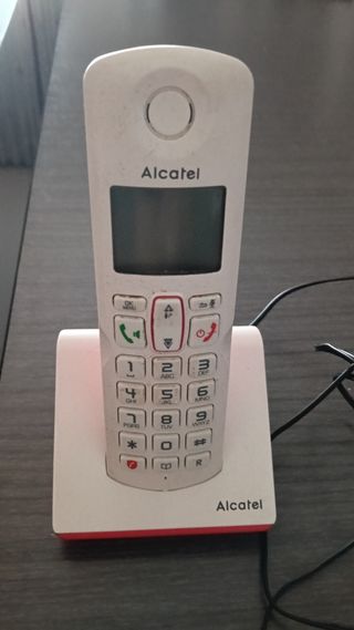 Teléfono inalámbrico Alcatel, poco uso