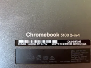 Dell Chromebook - Laptop Nero