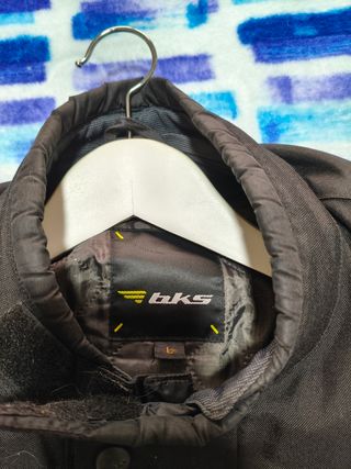 Chaqueta moto BKS negra