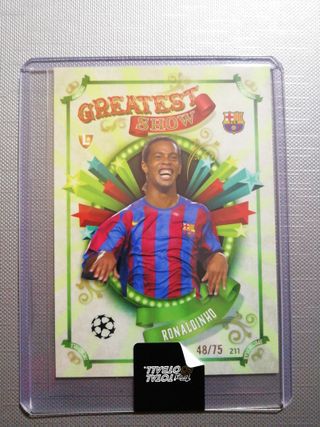 Ronaldinho Barcelona Topps