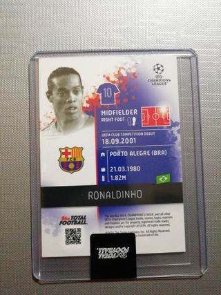 Ronaldinho Barcelona Topps