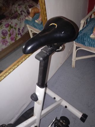 Bicicleta estática ejercicio