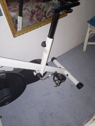 Bicicleta estática ejercicio