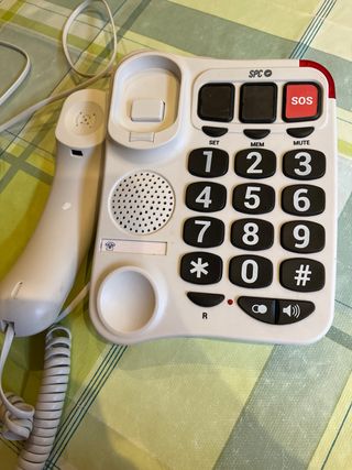 Teléfono fijo SPC Comfort Numbers 2