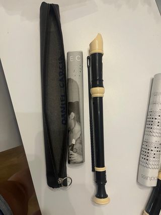 Flauta dulce + estuche