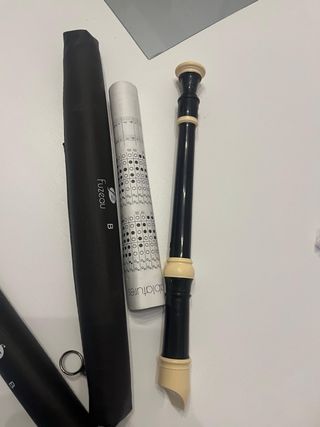 Flauta dulce + estuche