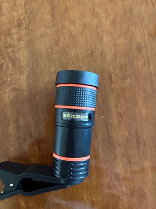 Objetivos cámara móvil