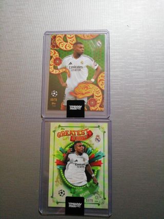 Mbappe numeradas Real Madrid topps total football 