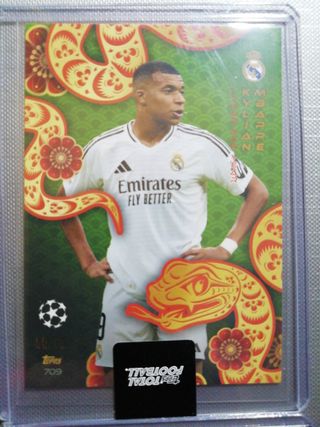 Mbappe numeradas Real Madrid topps total football 