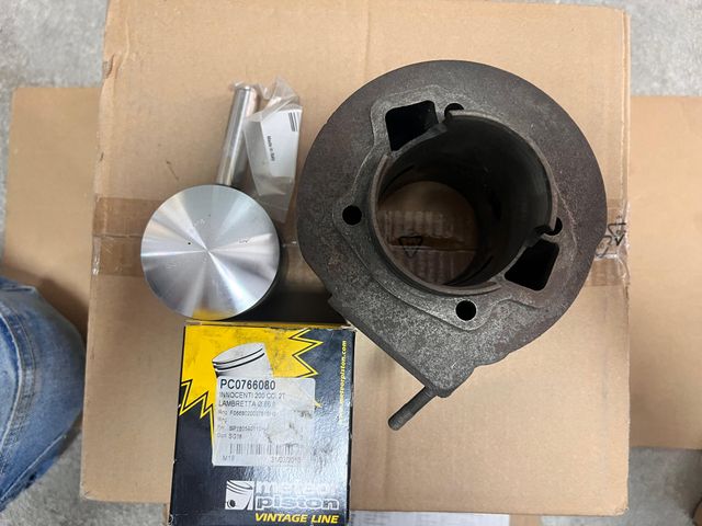 CILINDRO ORIGINAL LAMBRETTA 200 cc