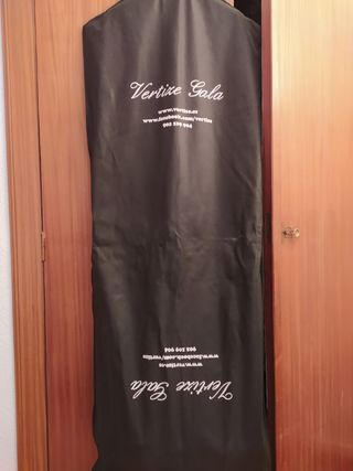 Vestido fiesta Vértice Gala azul y rosa