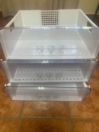 Frigorifico Beko RCNE560K30W Averiado para piezas