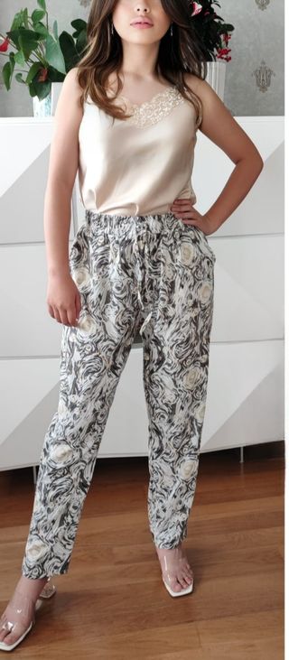 Pantalones estampados M-L