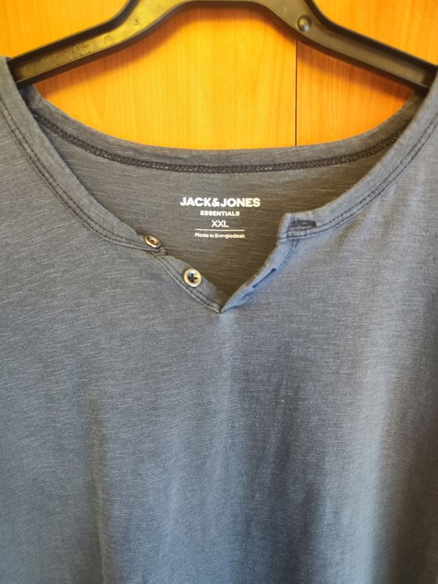 Camiseta Jack & Jones gris - Talla XL