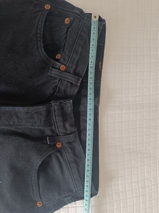 Levi's 501 negros W30 L34 -talla 20