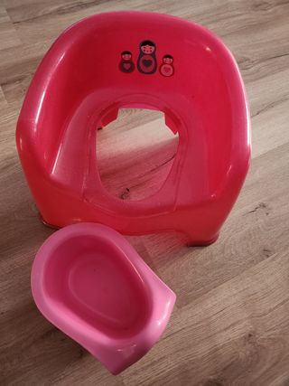 Orinal infantil rosa