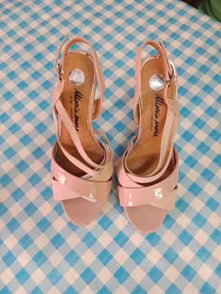 Tacones Maria Mare Rosa - Talla 39