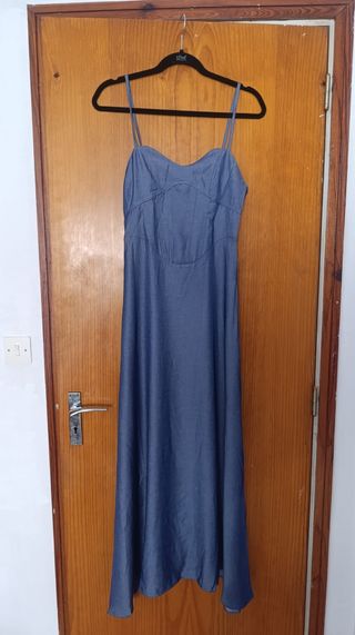 Vestido vaquero Shein - Azul