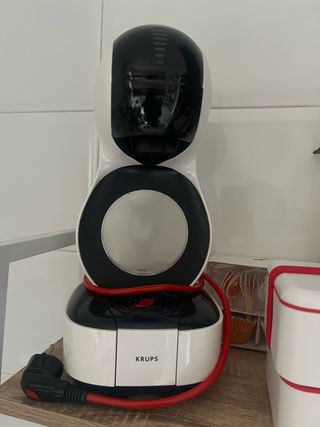 Cafetera Krups - Máquina café. Blanco 