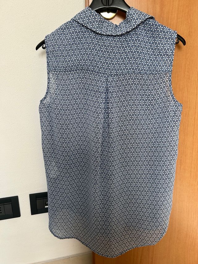 Camicetta estiva blu, tg. 4