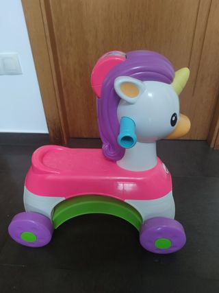 Correpasillos Unicornio Fisher Price con sonidos