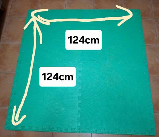 Suelo goma eva 124x124cm