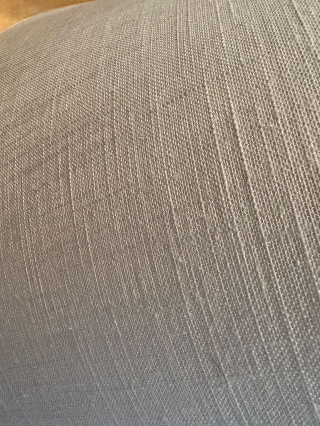 Pantalla lino para lampara. Color crudo.