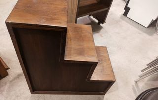 Mueble escalera madera