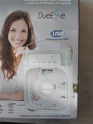 Ventilatore nebulizzatore LED - DueEsse