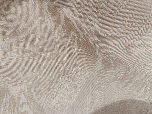 Cortinas brocado beige-dorado