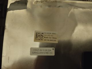 TAPA TRASERA PORTÁTIL DELL  M1640/TOSHIBA R830