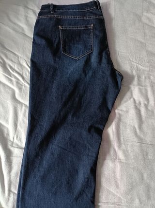 Vaqueros Slim Talla Grande - Azul