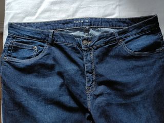 Vaqueros Slim Talla Grande - Azul