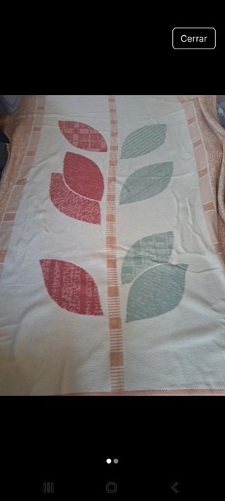 Manta cama matrimonio marca Panduana.