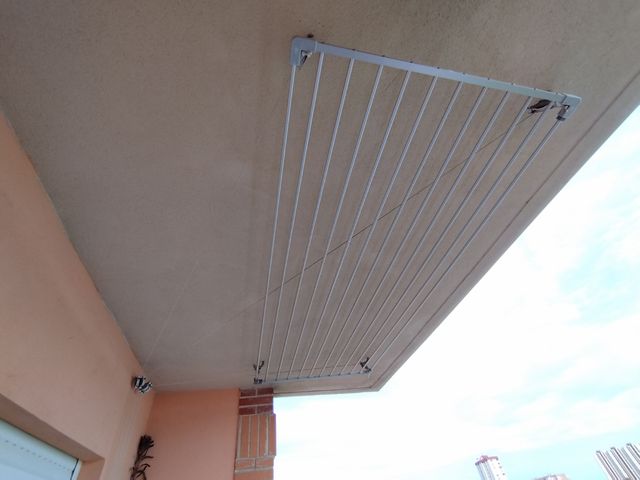 Tendedero techo - 12 cuerdas