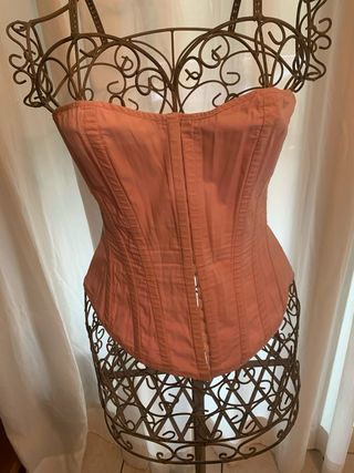 Bustier rosa antico