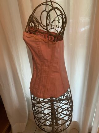Bustier rosa antico