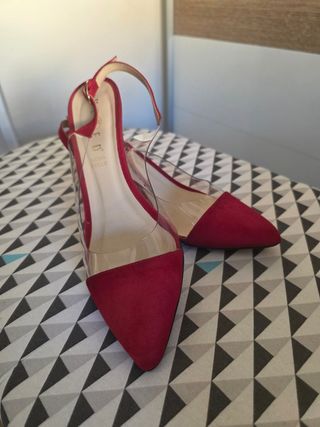 Zapatos rojos verano - Tacones