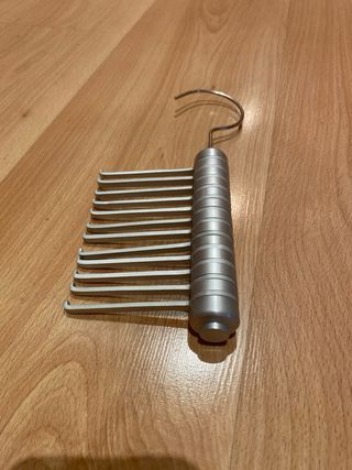 Perchero para corbatas - Plata