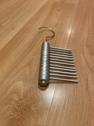 Perchero para corbatas - Plata