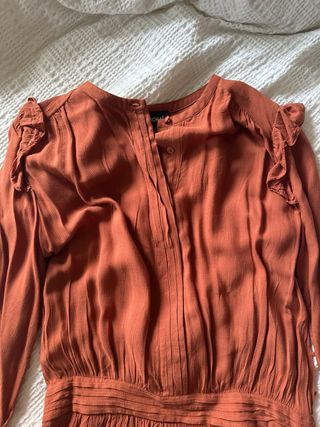 Vestido Kookai boho - Naranja