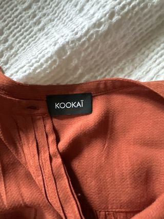 Vestido Kookai boho - Naranja