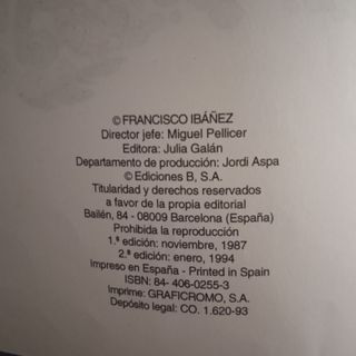 2 Comic magos del humor Inventos bacterio ,seul 88