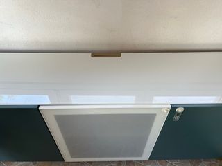 Mueble TV Ikea BESTA -  Teal & Blanco