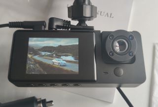 Dashcam triple cámara FHD